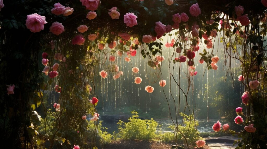 Unveiling the Spiritual Meaning of Hanging Roses Upside Down